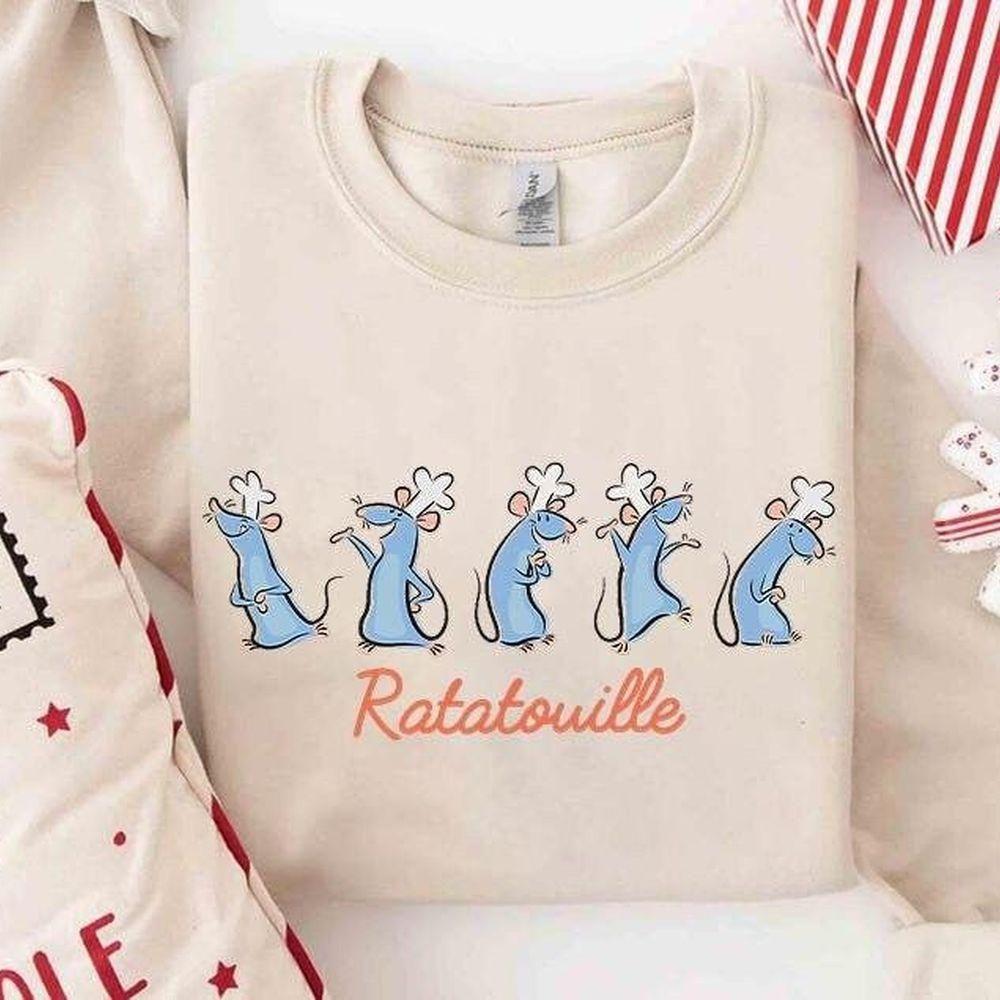 Pixar Ratatouille Emotions Of Remy Disney Vuitino Shirt